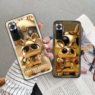 Ốp lưng Xiaomi Redmi Note 10 / Note 10 Pro hình thỏ trắng vàng 3D, gấu nâu, vũ trụ siêu cấp, rẻ bền đẹp