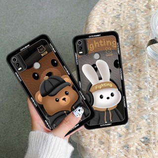 Ốp lưng Nokia C21 Plus / C31 hình thỏ trắng vàng 3D, gấu nâu, vũ trụ siêu cấp, rẻ bền đẹp