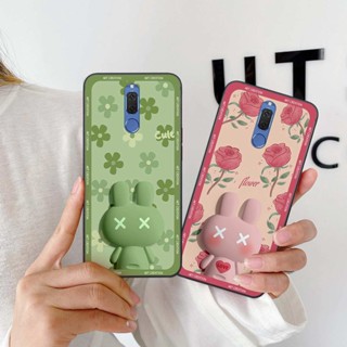 Ốp lưng Huawei Nova 2i hình thỏ hoa cute, hiệu ứng 3D, ốp lưng thời trang giá rẻ