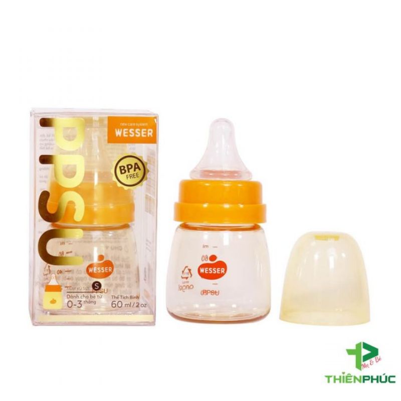 Bình sữa PPSu wesser 60ml