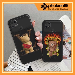 Ốp lưng Xiaomi Poco C40 gấu bear LV thời trang, ốp TPU silicon dẻo rẻ đẹp