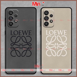 Ốp lưng samsung galaxy A03/A03S/A04/A04S/A13/A23/A33/A53/A73 in hình logo thương hiệu loewe