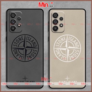 Ốp lưng samsung galaxy A03/A03S/A04/A04S/A13/A23/A33/A53/A73 in hình logo thương hiệu stone island