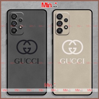 Ốp lưng samsung galaxy A03/A03S/A04/A04S/A13/A23/A33/A53/A73 in hình logo thương hiệu gucci