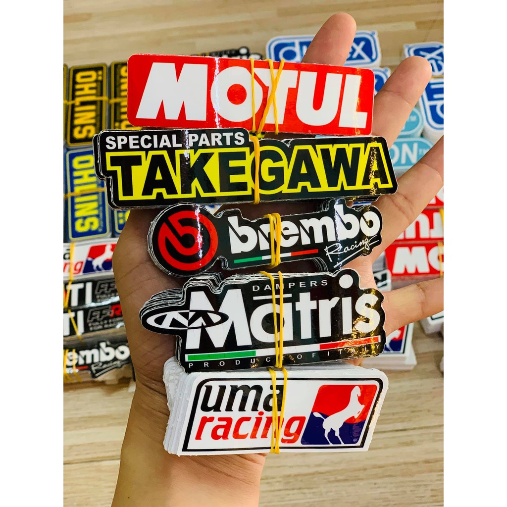 Tem Lẻ Decal Racing