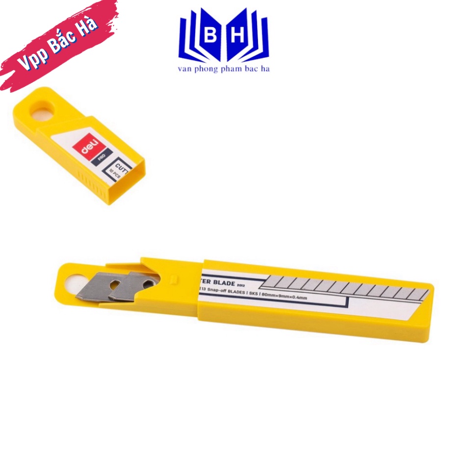 Combo 1-5 Hộp Lưỡi dao dọc giấy Deli E2012 ( 2012 )