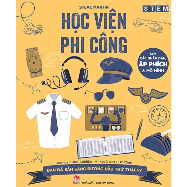 Sách STEM - Học viện phi công
