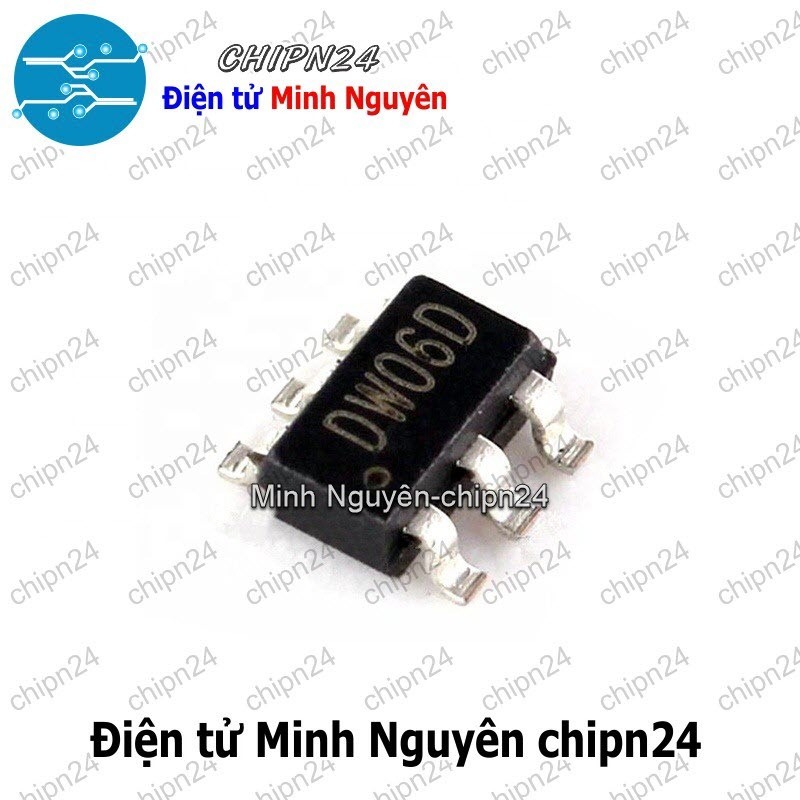 [2 con] (SOP) IC Dán DW06 SOT23-6 Hàng Tốt (SMD) (DW06D)
