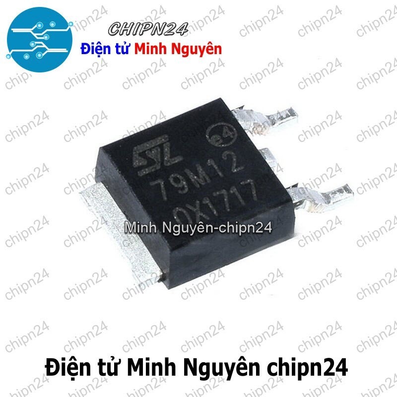 [3 con] (SOP) IC Dán 79M12 TO-252 (SMD) (L79M12CDT 7912)