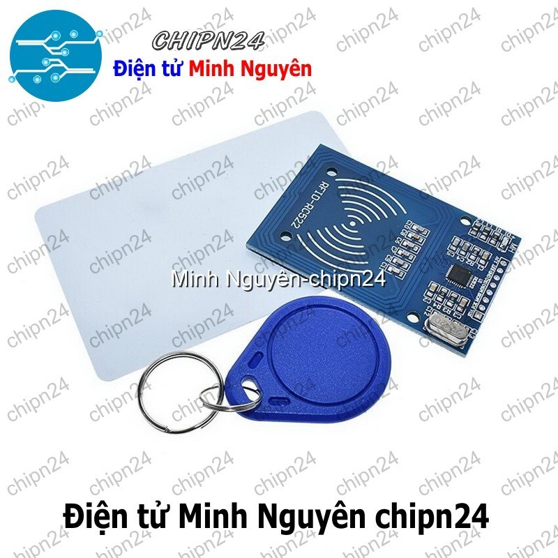 [1 cái] (Q8) Module RFID RC522 NFC 13.56MHZ
