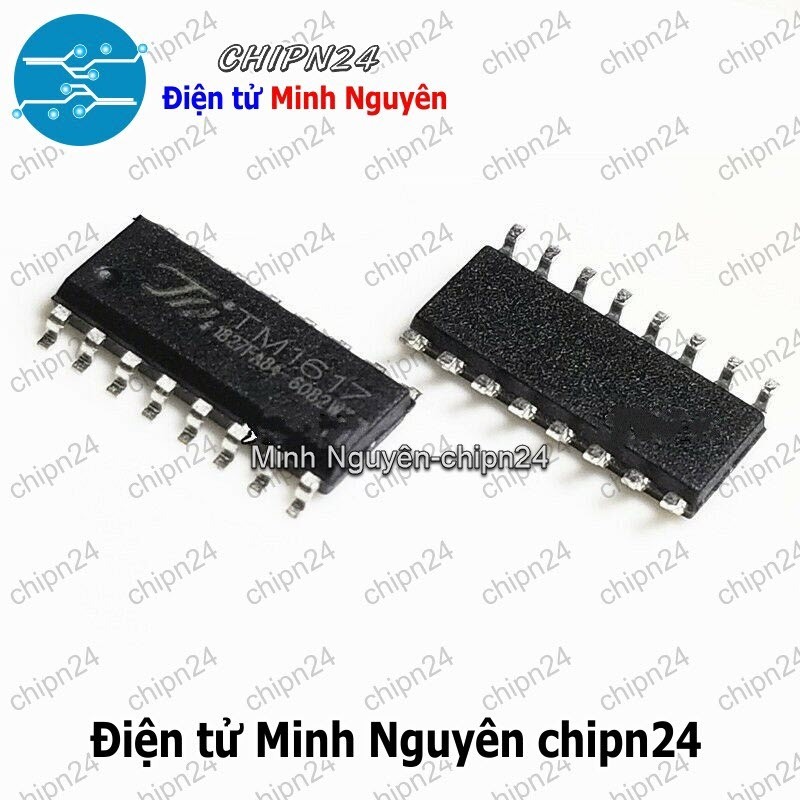 [1 con] (SOP) IC Dán TM1617 SOP-16 Hàng Tốt (SMD) (1617)