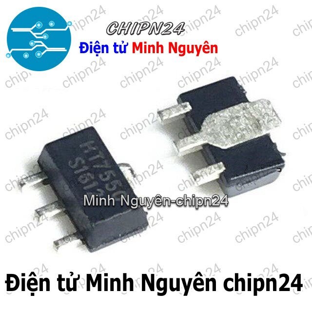 [4 con] (SOP) IC Dán HT7550 SOT-89 Hàng Tốt (SMD) (7550-1 5V 100mA)