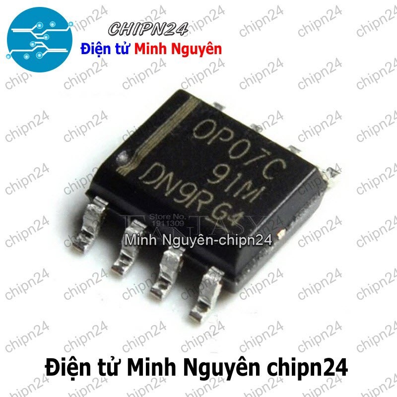 [2 con] (SOP) IC Dán OP07 SOP-8 (SMD) (OP07C)