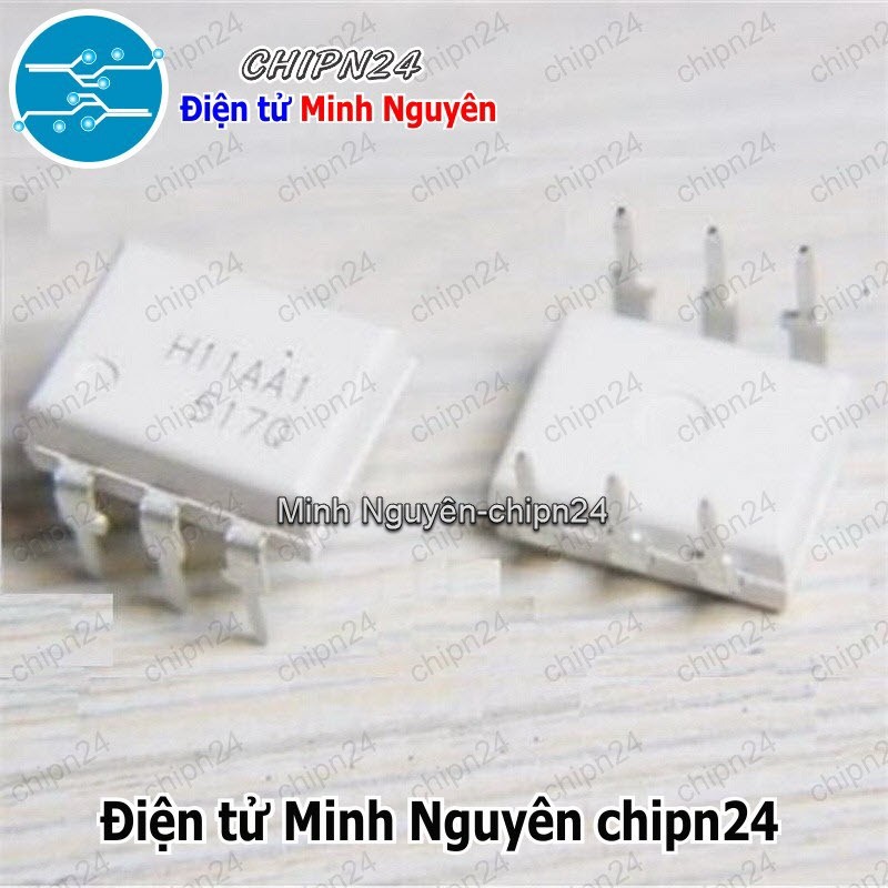 [1 con] (DIP) IC H11AA1 DIP-6 Trắng