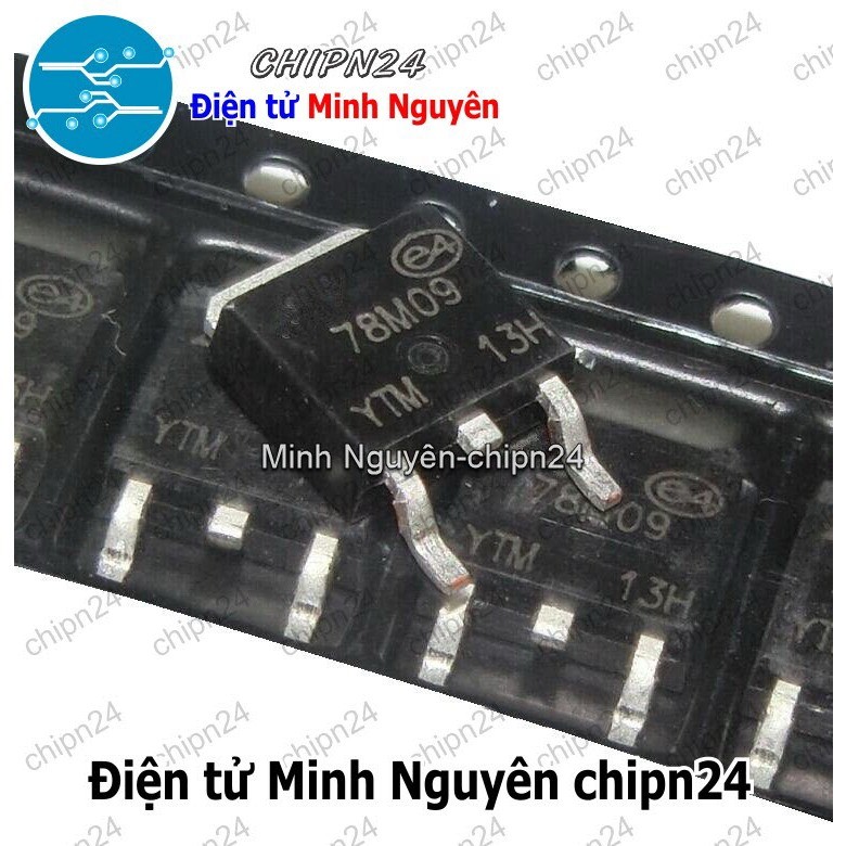 [3 con] (SOP) IC Dán 78M09 TO-252 (SMD) (L78M09CD 7809 9V)
