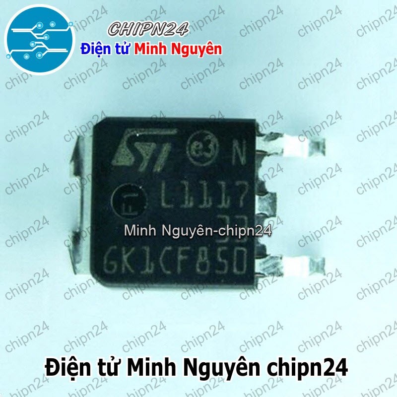 [4 con] (SOP) IC Dán LM1117-3.3V TO-252 (SMD) (LM1117DT-3.3V LM1117 3.3V 3V3)