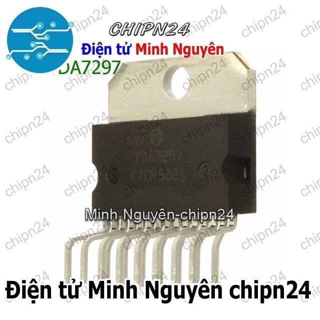 [1 con] (DIP) IC TDA7297 Multiwatt-15 (IC Khuếch đại âm thanh)