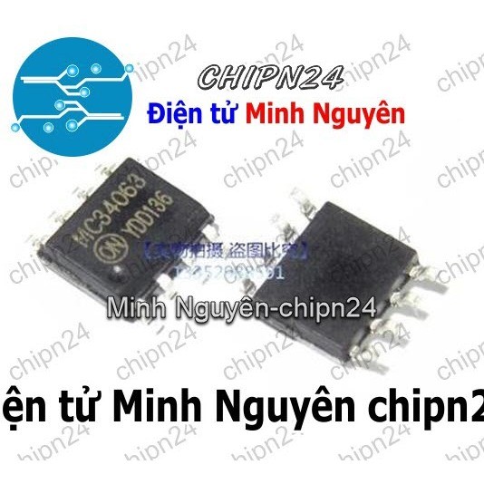 [3 con] (SOP) IC Dán MC34063 SOP-8 (SMD) (IC điều chỉnh tăng chuyển đổi điện áp DC)