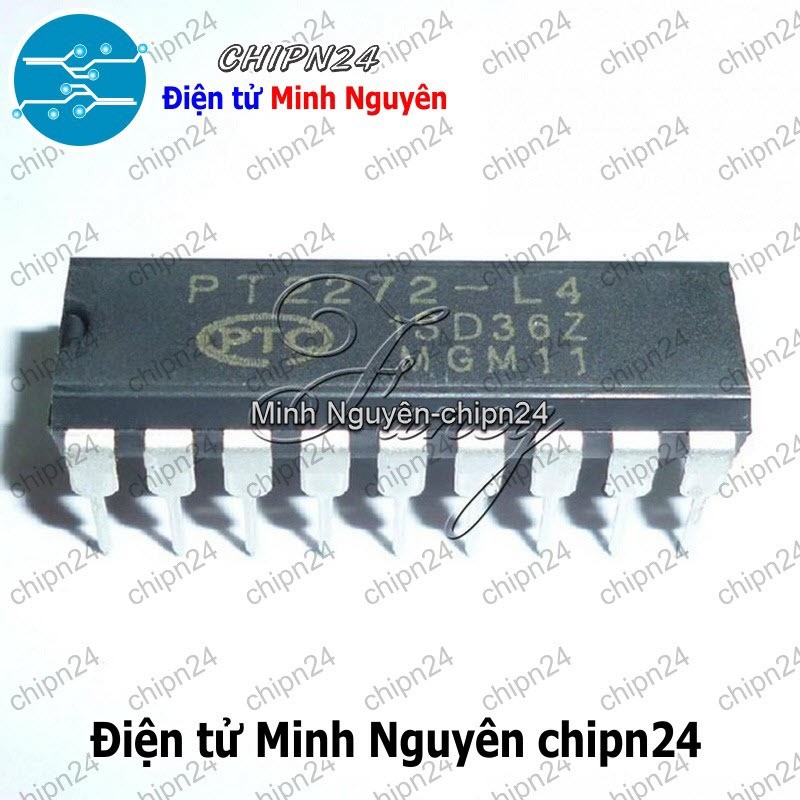 [2 con] (DIP) IC PT2272-L4 DIP-18 (PT2272 2272)
