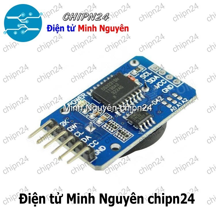 [1 cái] (E92) Module RTC Thời gian thực DS3231, 24C32