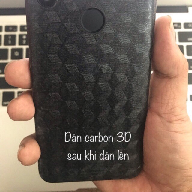 Dán Skin Carbon mặt sau dành cho Sharp A2 lite / Sharp A2