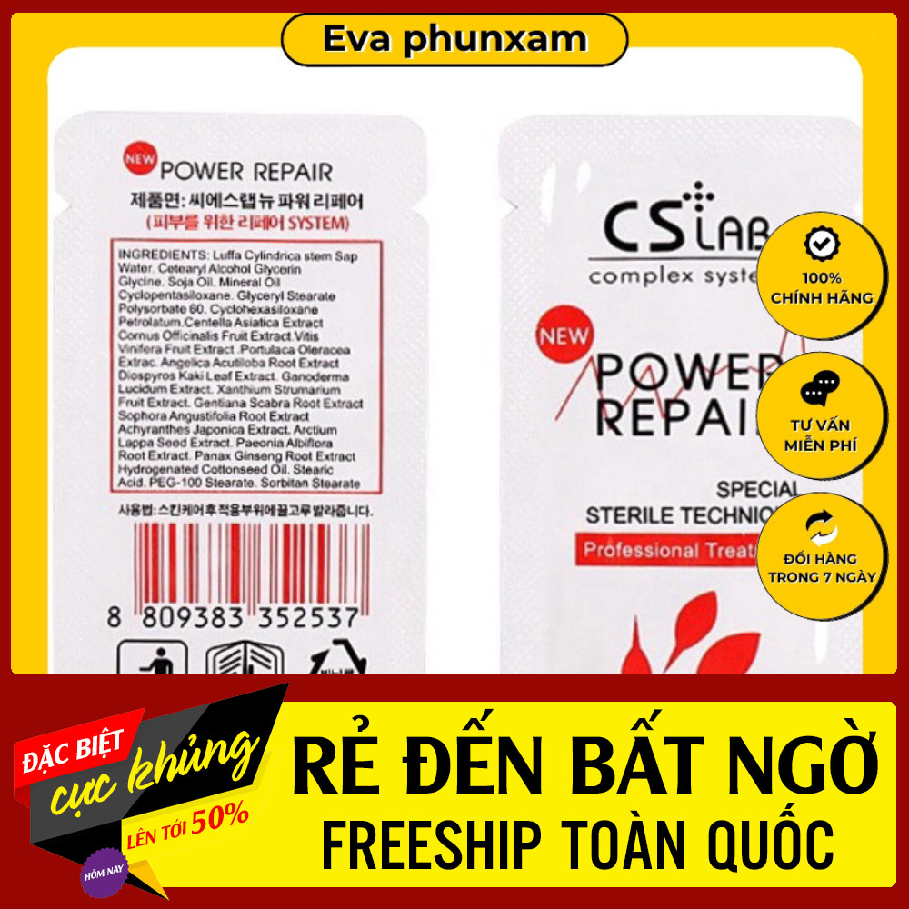 Lẻ 1 gói dưỡng CsLab Hàn quốc