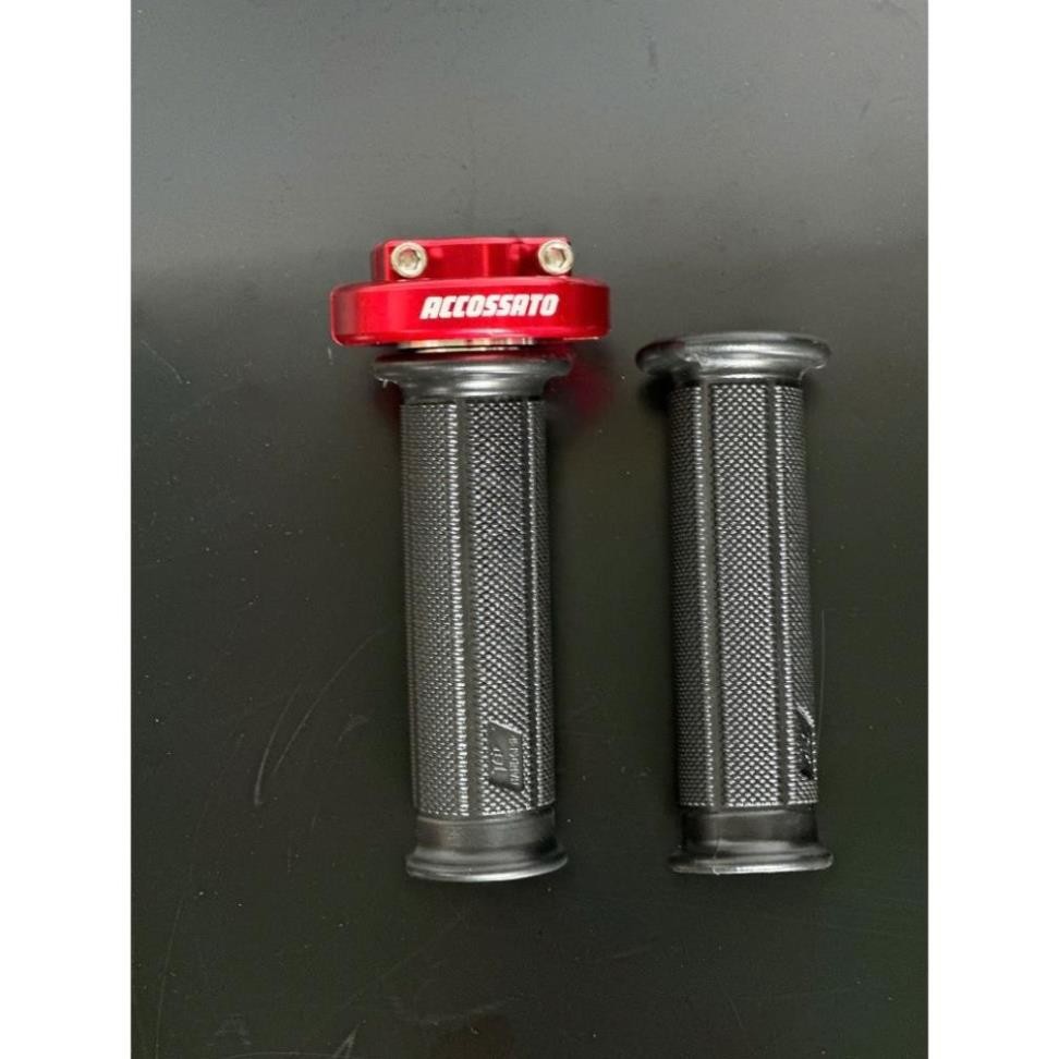 Combo Cùm tăng tốc Accossato + Bao Tay TBT Gắn được nhiều dòng xe găn máy phổ thông Wave, Dream, Sirus, Exciter