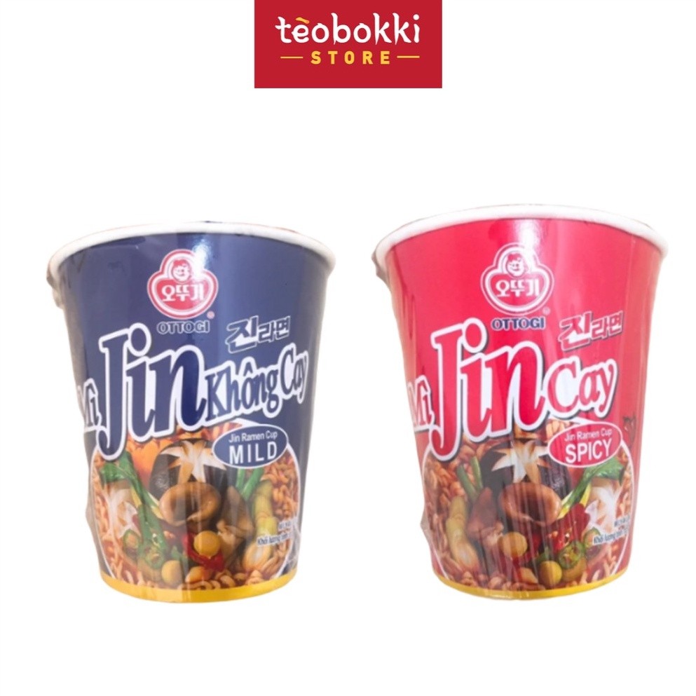 Mì ly Jin Ottogi/Otoki 65g