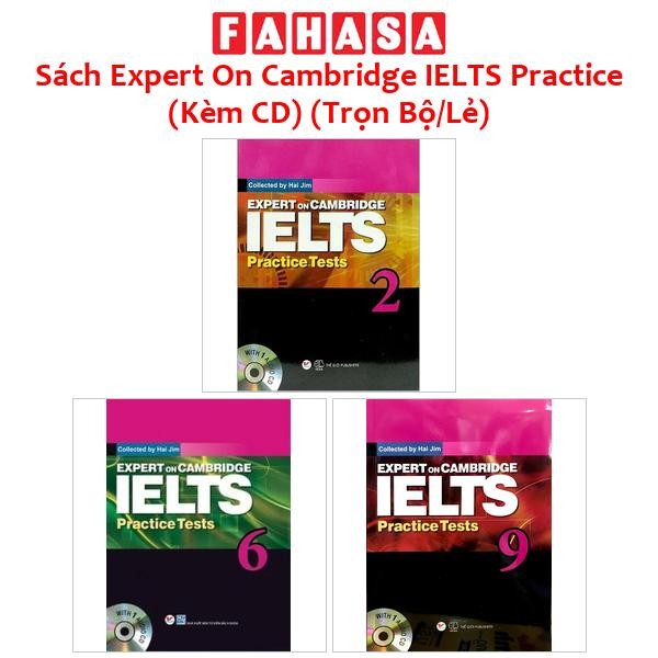 Sách Expert On Cambridge IELTS Practice (Kèm CD) (Trọn Bộ/Lẻ)