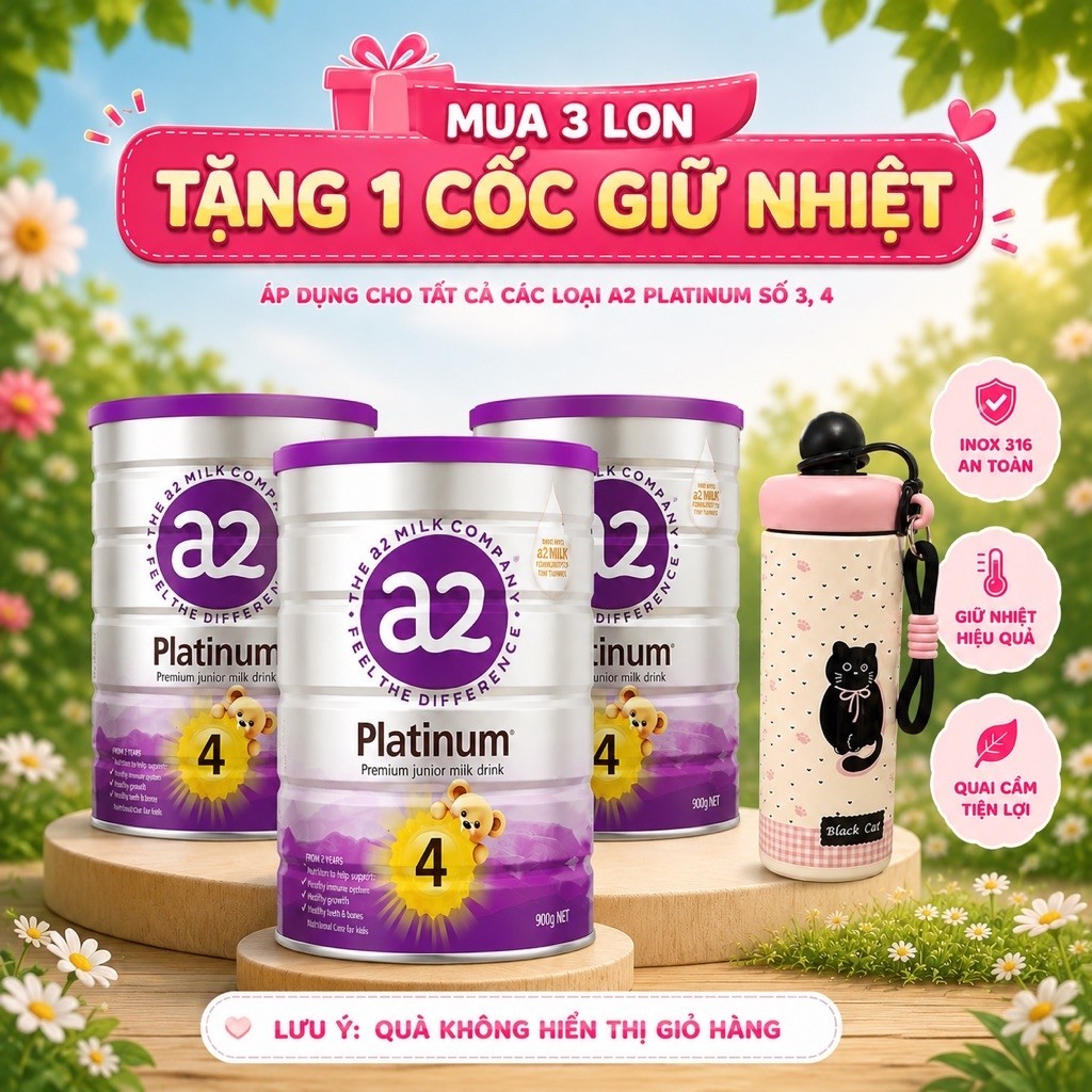 (Thóc Gạo shop 89) Sữa bột A2 Platinum nhập khẩu hàng Úc đủ số 900gr