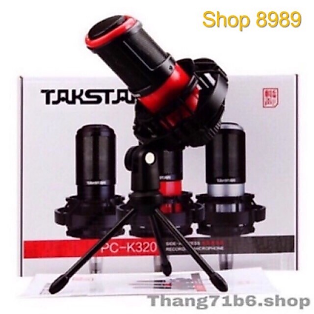 mic thu âm live stream takstar pc k320