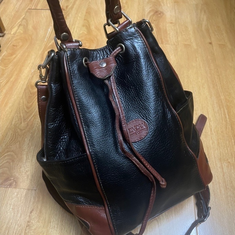 Túi nữ 24x29x14 da thật 2hand