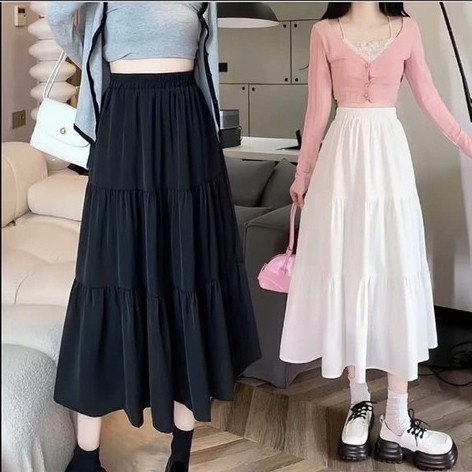 CHÂN VÁY 3 TẦNG (KÈM ẢNH THẬT)
