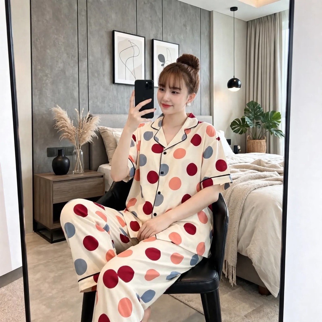 Đồ bộ Lụa cánh dơi 55-100kg lụa Bigsize mịn mát