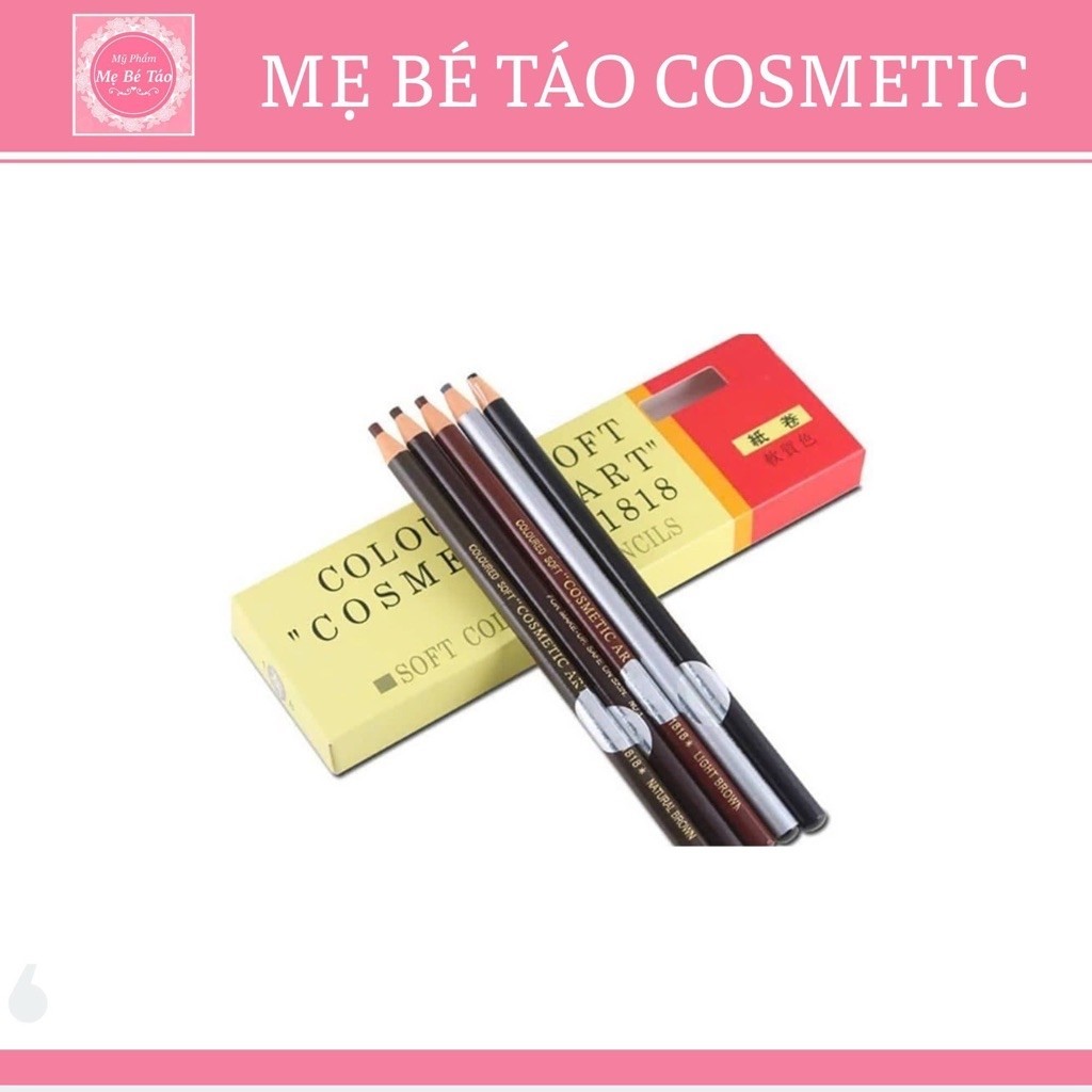 Chì Xé Kẻ Chân Mày Cao Cấp Chống Trôi, Chống Thấm Cosmetic Art Eyebrow Pencil