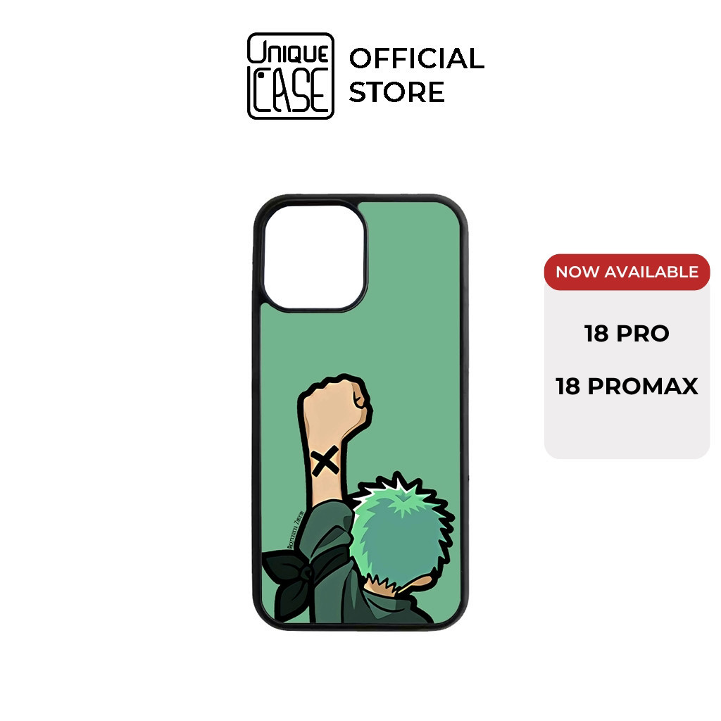 Ốp lưng Unique Case dành cho iPhone in hình one piece zoro OP002