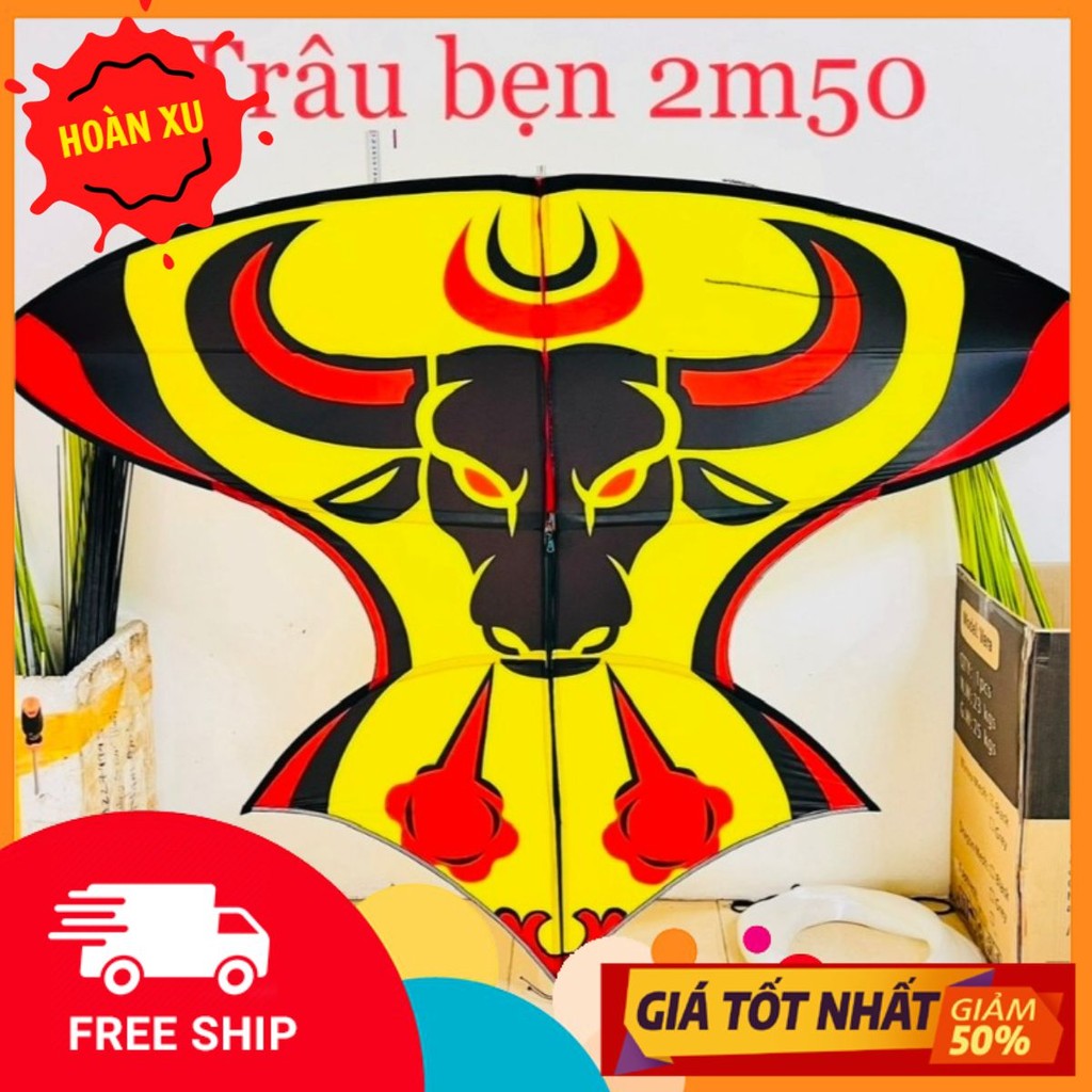 Diều Sáo 1m5-Tặng Dây 1m7-2m-2m5-3m Đủ Các Mẫu Hót Diều Full Cacbon Cao Cấp Vải In Nhiệt Có Sẵn Dây Lèo 2025
