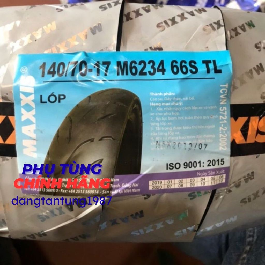 Vỏ maxxis 140/70-17