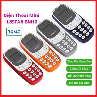 Điện thoại mini 3310 L8STAR - 2 Sim 2 Sóng - Lắp thẻ nhớ - Nghe nhạc qua Bluetooth - Bảo hành 12 tháng