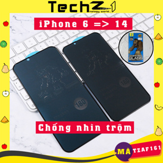 [18D] Cường Lực Chống Nhìn Trộm cho iPhone 6/6S/7/8/6Plus/6SPlus/7Plus/8Plus/X/XS/XR/XSMax/11/12/13/14/mini/Pro/ProMax