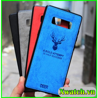 Ốp lưng Vải Hươu Samsung Galaxy A03s A50 A7 2018 A 9 2018 / A51 A71 A12 A02S S21 S21+ S21 Ultra a13 a23 a33 a53 a73 a03