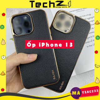 Ốp Lưng Da Cao Cấp cho iPhone 13 đủ dòng máy - Mã TZAC232