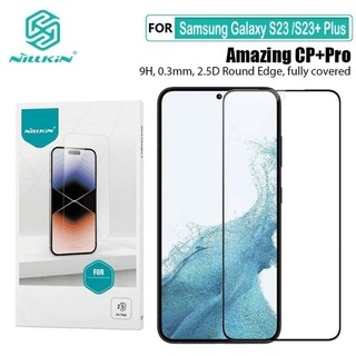 kính Cường lực Nillkin Amazing CP+ Pro full  màn hình cho Samsung Galaxy S23, galaxy s23+, galaxy s23 plus chính hãng