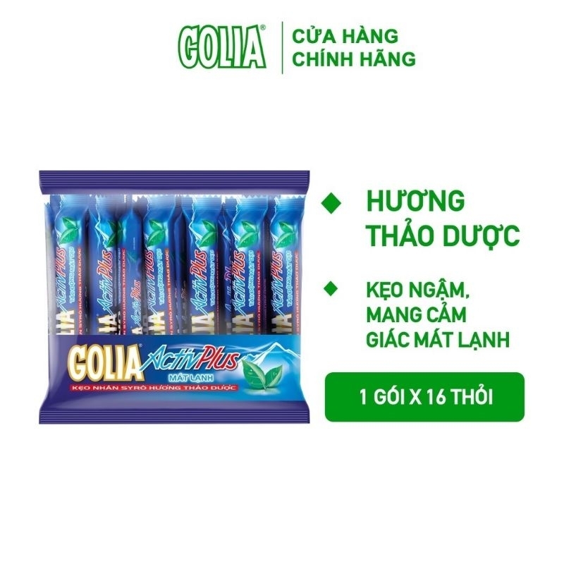 Kẹo Golia Activ plus (Gói 16 thỏi)