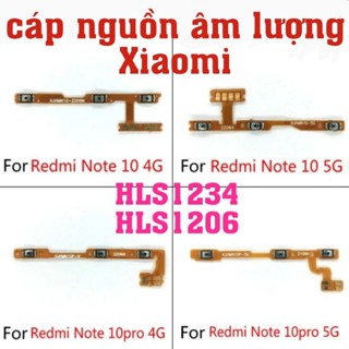 Cáp nguồn âm lượng Xiaomi note 10 4G/5G