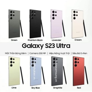 [Mã 156ELHA80K giảm 6% đơn 400K] Điện thoại Samsung Galaxy S23 Ultra - Hàng chính hãng mới 100% New Seal