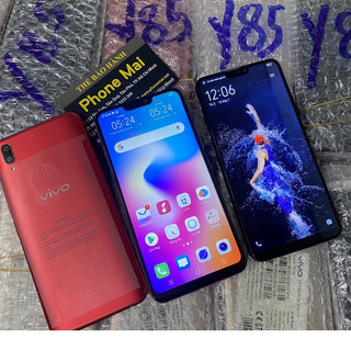 điện thoại Vivo Y85 ram 6G rom 128G 2sim mở khoá vân tay, khuôn mặt, Màn 6.2" tai thỏ, tặng cường lực, ốp lưng giá rẻ