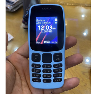 Điện Thoại Nokia 106 - 2 Sim Kèm Đầy Đủ Pin và Sạc, máy mới fullbox