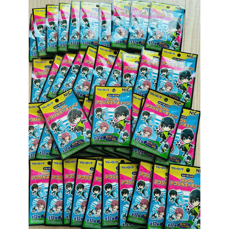(sẵn) pack keyring nhân phẩm BLUE LOCK