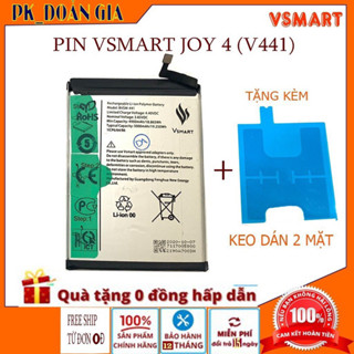 Pin Vsmart Joy 4 (V441) zin chính hãng kèm keo dán pin 2 mặt